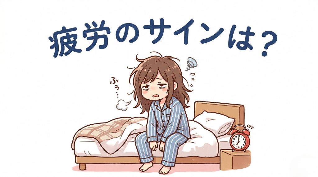 疲労のサインは？