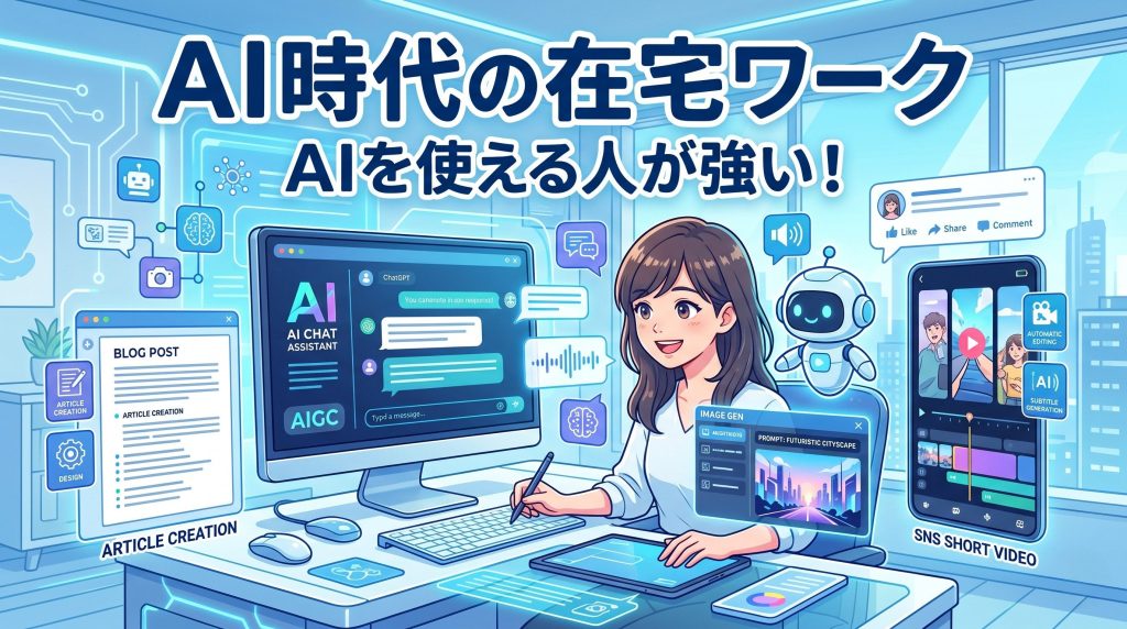 AIを活用した新しい在宅ワーク