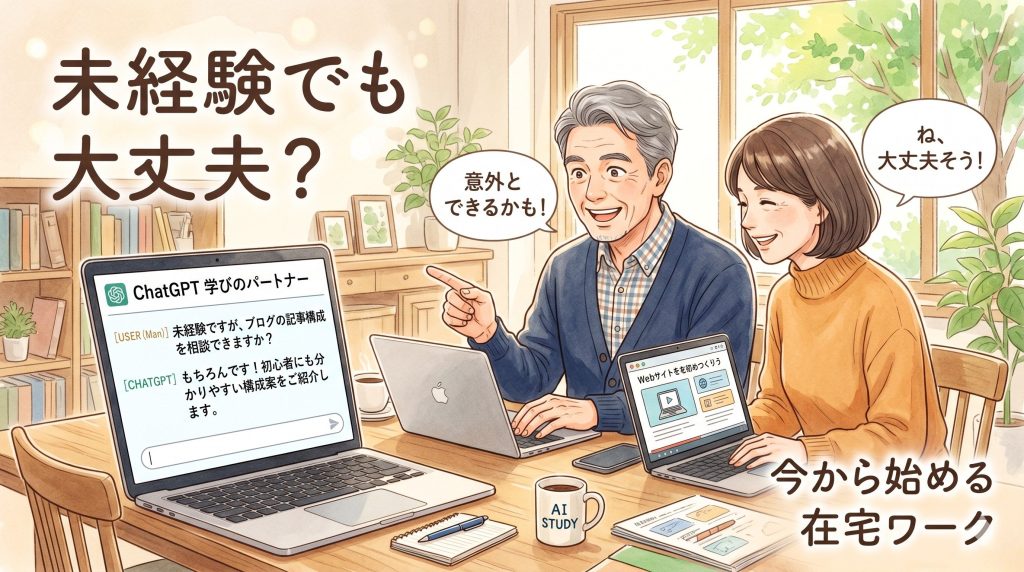 40代50代でも在宅ワーク