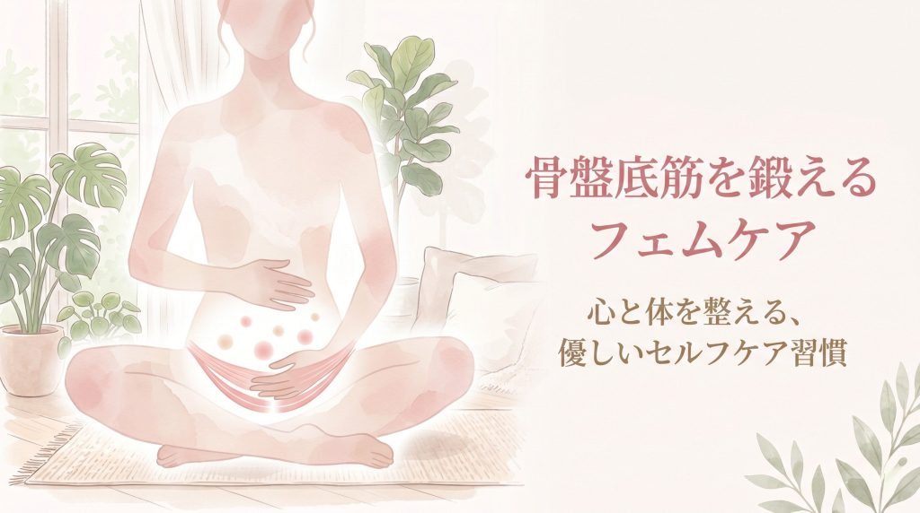 骨盤底筋をイメージしたフェムケア