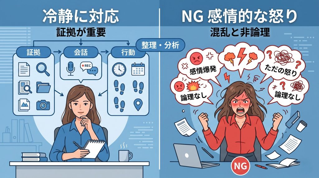 浮気を疑ったときの正しい行動を考える