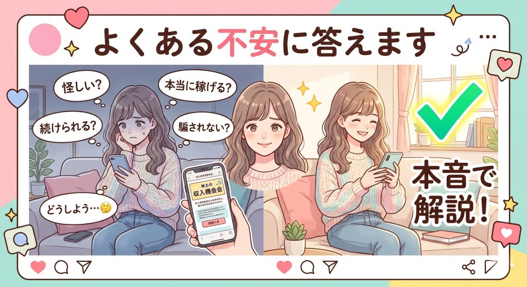 SHElikesに対する不安や疑問を解説